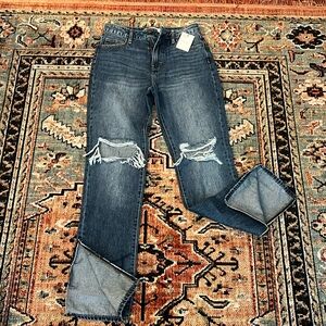 *BRAND NEW* HIDDEN Tracey High Rise Straight women’s jeans size 26 *NWT*